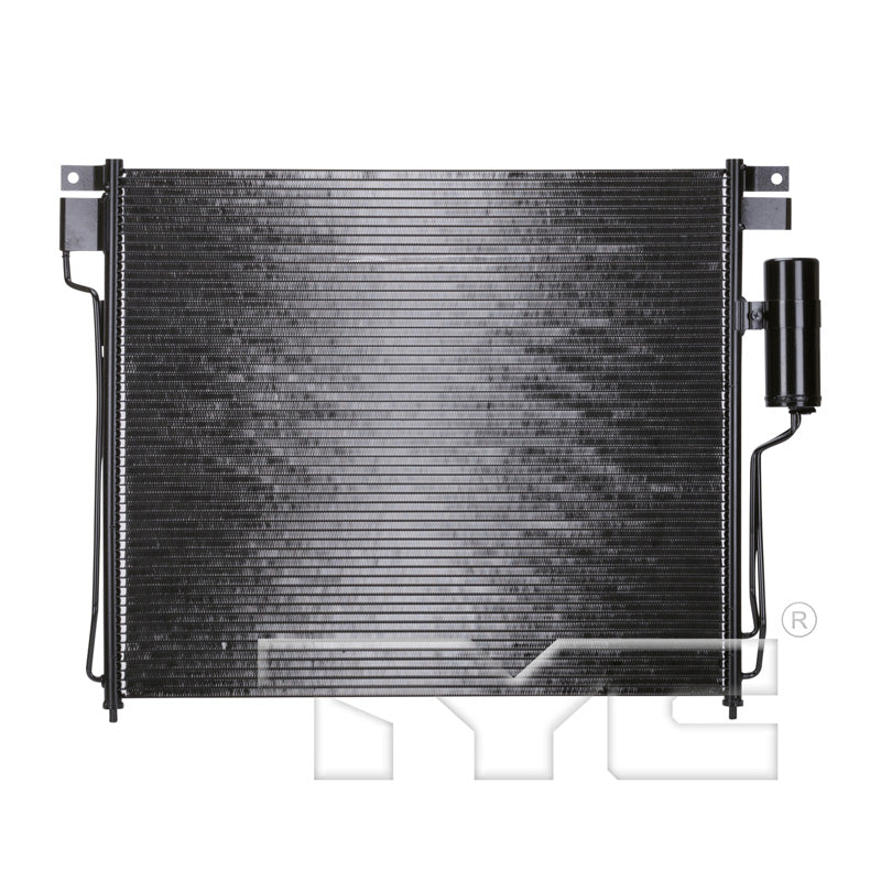 Nissan A/C Condenser with OEM # 92100-ZP50A TYC #  3769