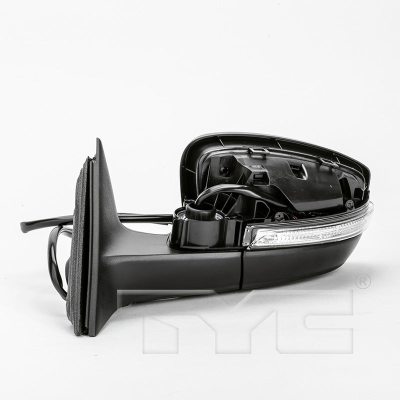 Volkswagen Driver Side Mirror with OEM #  561 857 507 R 9B9 TYC #  8620252
