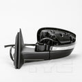 Volkswagen Driver Side Mirror with OEM #  561 857 507 R 9B9 TYC #  8620252