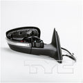Volkswagen Passenger Side Mirror with OEM #  561 857 508 S 9B9 TYC #  8620261