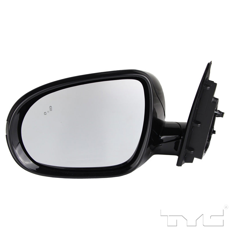 Kia Driver Side Mirror with OEM #  87610 C6220 TYC #  8130442