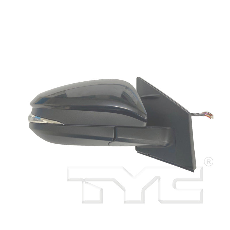 Toyota Passenger Side Mirror with OEM #  87910-0R210-C0 TYC #  5280571