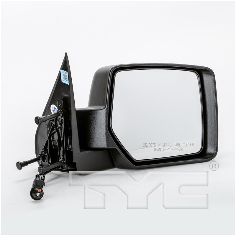 Jeep Passenger Side Mirror with OEM #  57010076AF TYC #  4140131