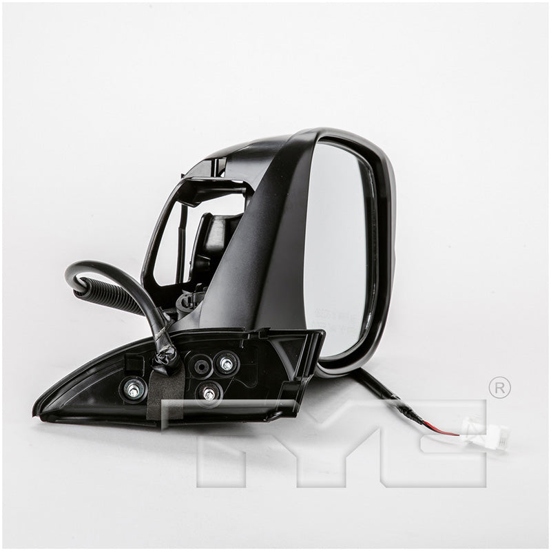 Honda Passenger Side Mirror with OEM #  76201-TF0-E01 TYC #  4810131