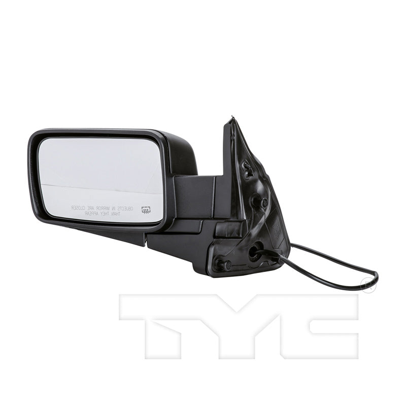 Jeep Driver Side Mirror with OEM #  55396637AD TYC #  4150042