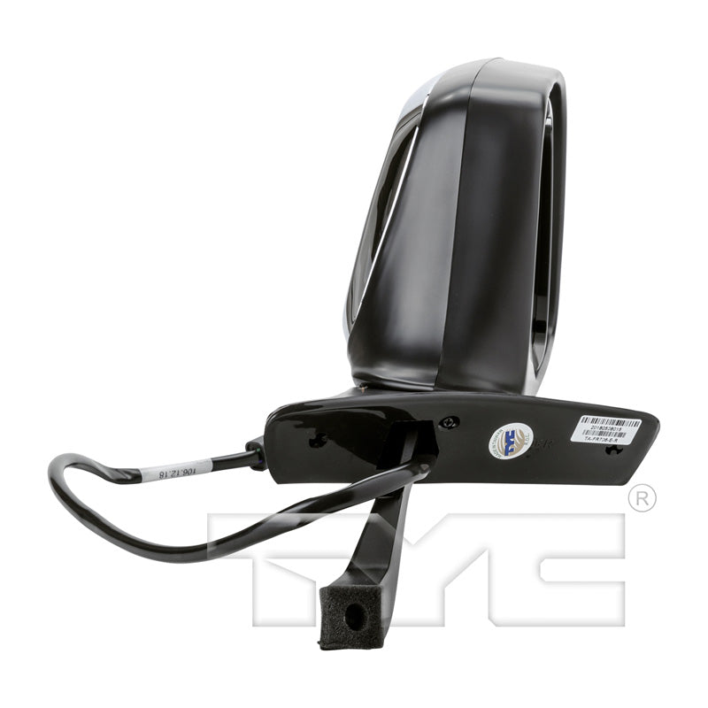 Ford Passenger Side Mirror with OEM #  F7TZ 17682 BAA TYC #  3000031
