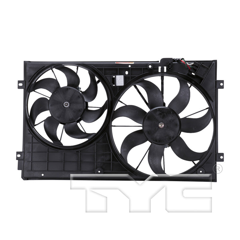 TYC Cooling Fan Assembly for Volkswagen Beetle 2012-2014 OE # 1K0 121 207 BB 9B9