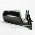 Honda Passenger Side Mirror with OEM #  76200-S4K-A41ZB TYC #  4700431
