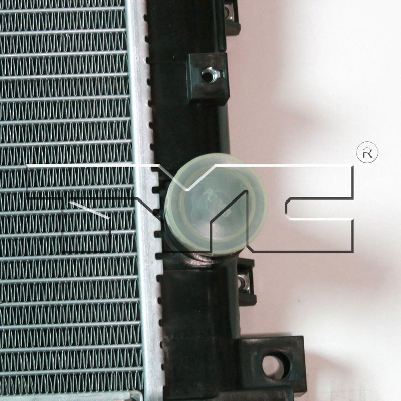 Chrysler Radiator with OEM #  68002782AA TYC #  13178