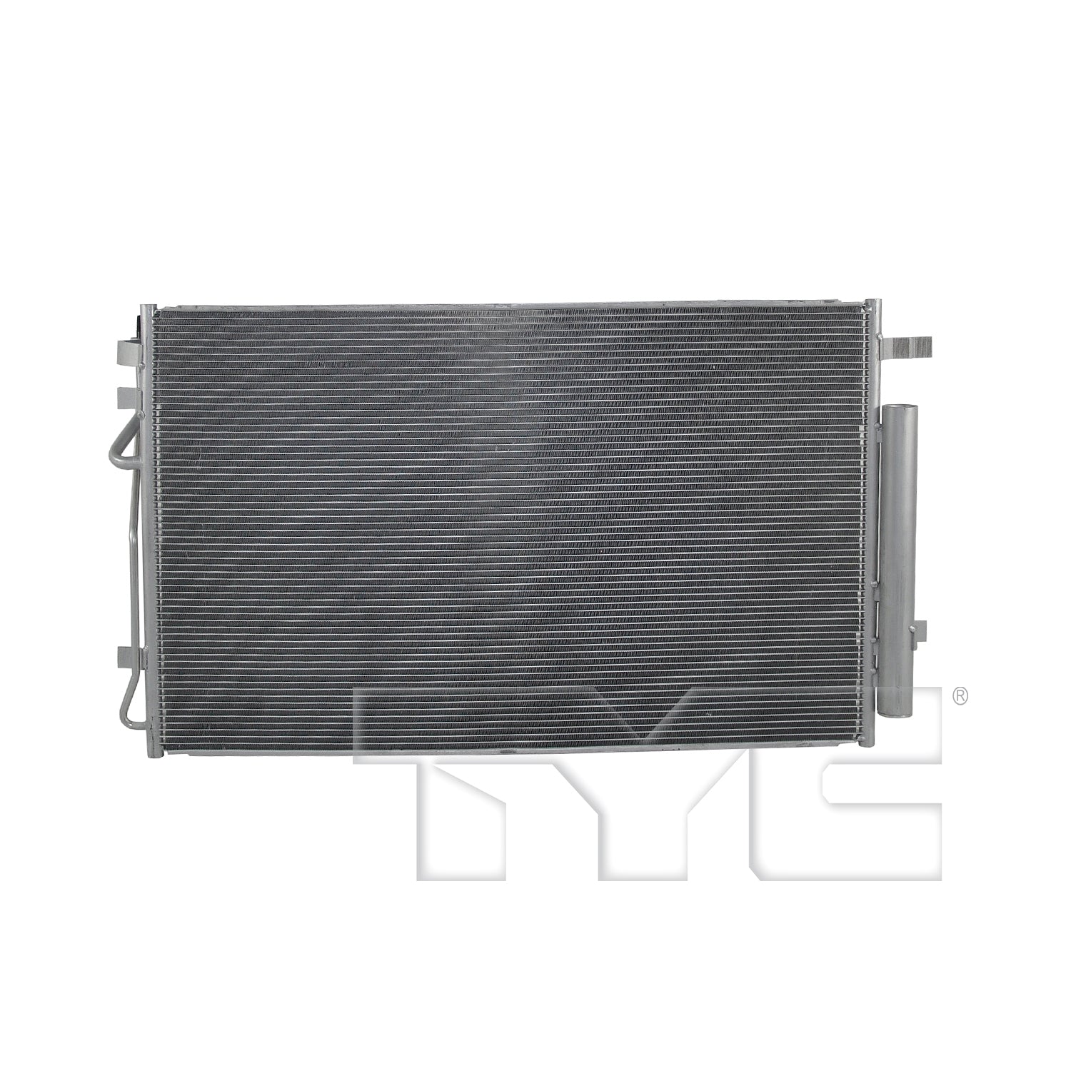 Hyundai A/C Condenser with OEM # 97606-L0500 TYC #  30175