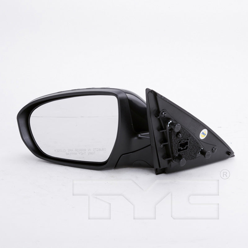 Kia Driver Side Mirror with OEM #  87610 2T610 TYC #  8170152