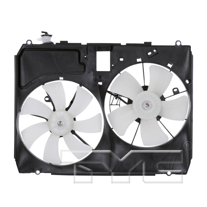 TYC Cooling Fan Assembly for Toyota Sienna 2004-2005 w Tow OEM # 16361-0A150