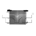 Nissan A/C Condenser with OEM # 92110-3DD0A TYC #  3968