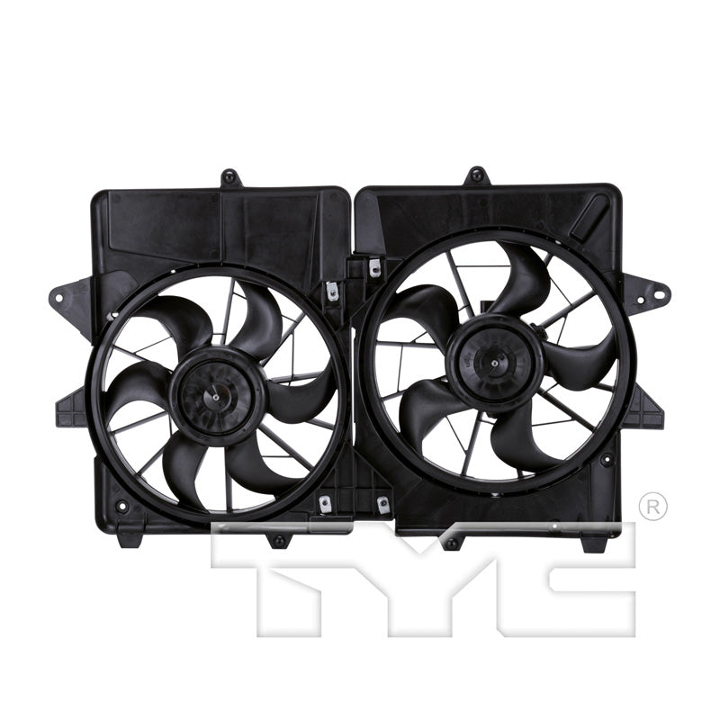 TYC Cooling Fan Assembly for Ford Escape 2005-2007 OEM # 5L8Z 8C607 BF