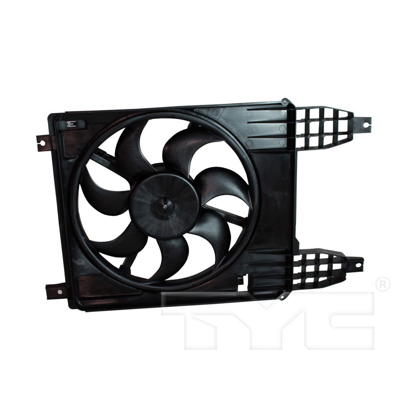 TYC Cooling Fan Assembly for Pontiac G3 Wave 2009 w/ A/C OEM # 95950465