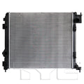 Nissan Radiator with OEM #  21410-6MA1A TYC #  13787