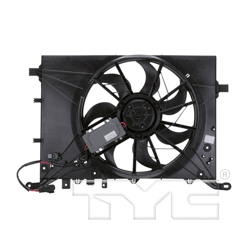 TYC Cooling Fan Assembly for Volvo S80 2000-2003 From CH 116811 OEM # 30636445