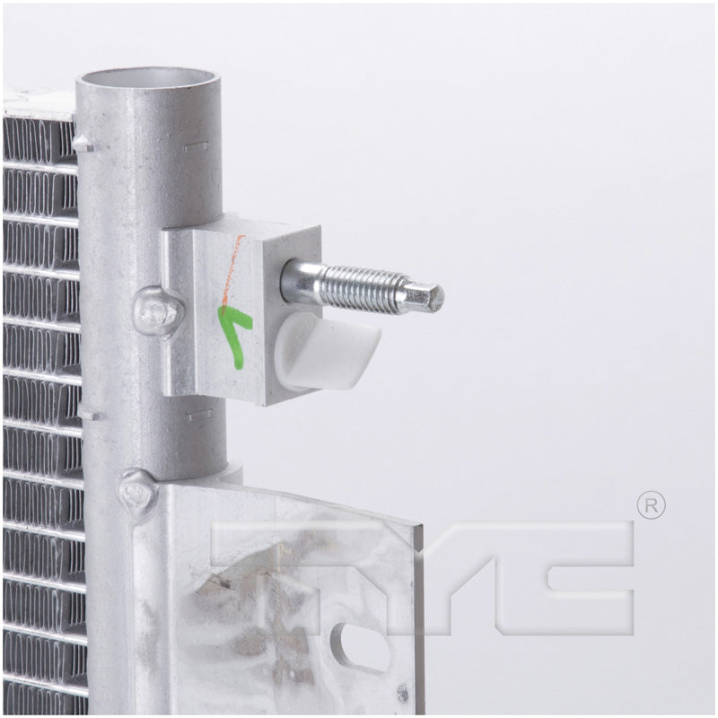 Nissan A/C Condenser with OEM # 92100-1PA0A TYC #  4153