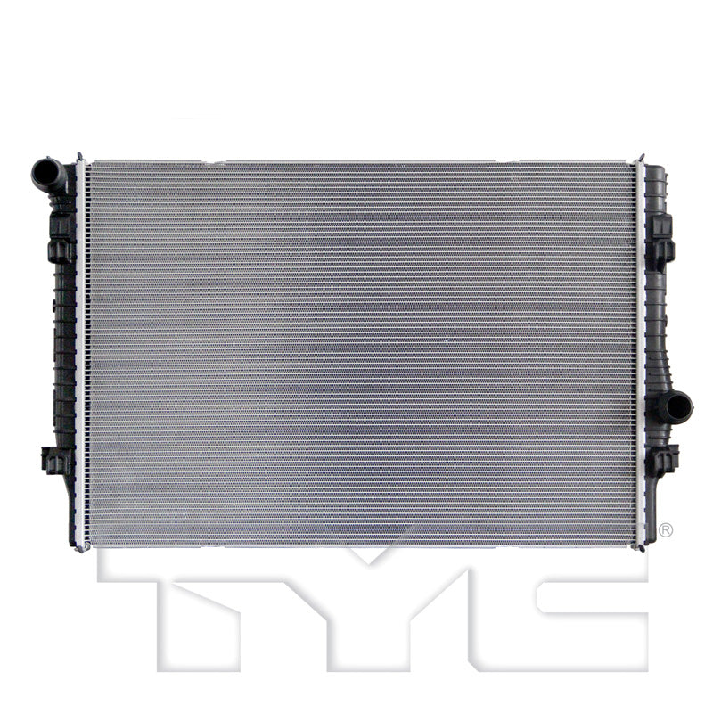 Volkswagen Radiator with OEM #  5C0 121 251 K TYC #  13423