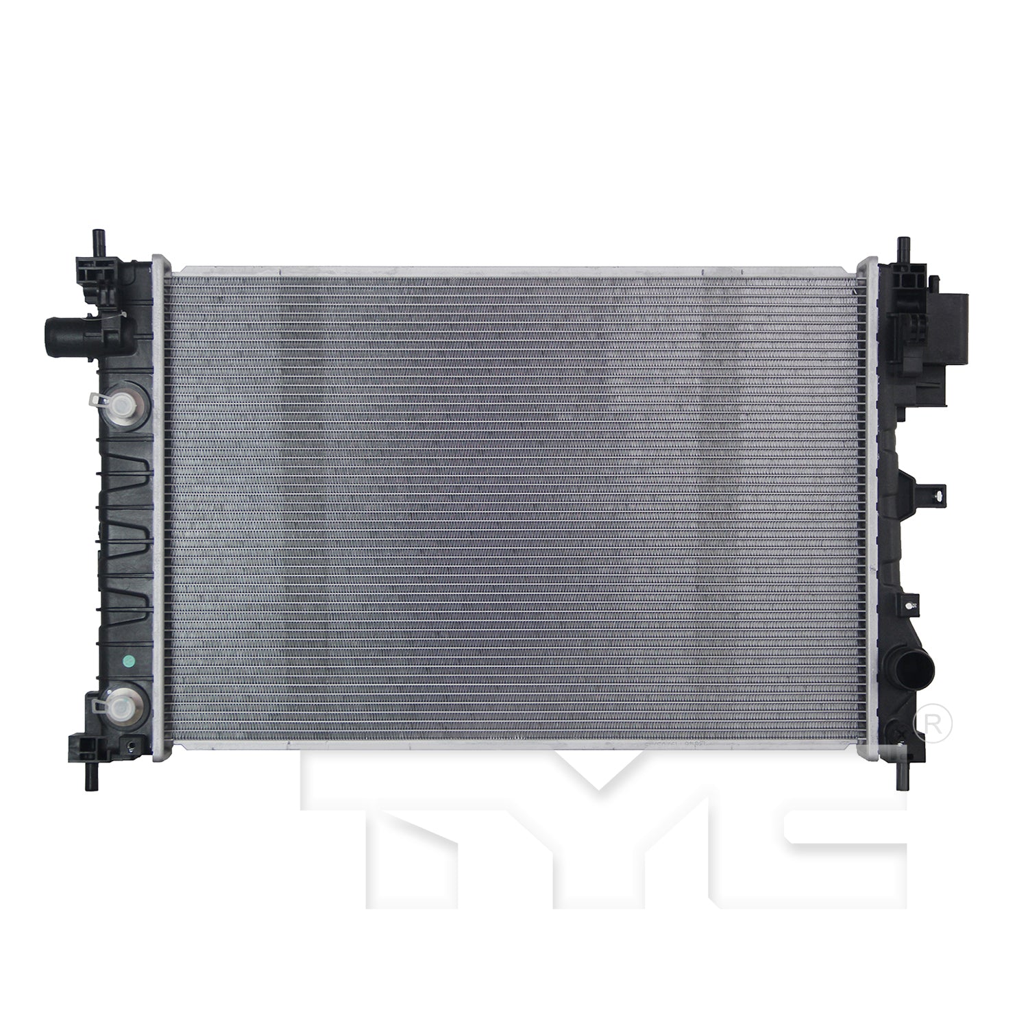 Chevrolet Radiator with OEM #  42349018 TYC #  13646