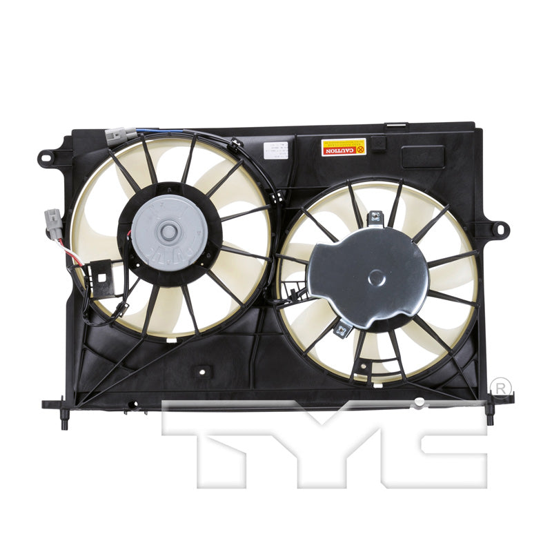 TYC Cooling Fan Assembly for Toyota Corolla 2009-2012 OEM # 16361-0H250