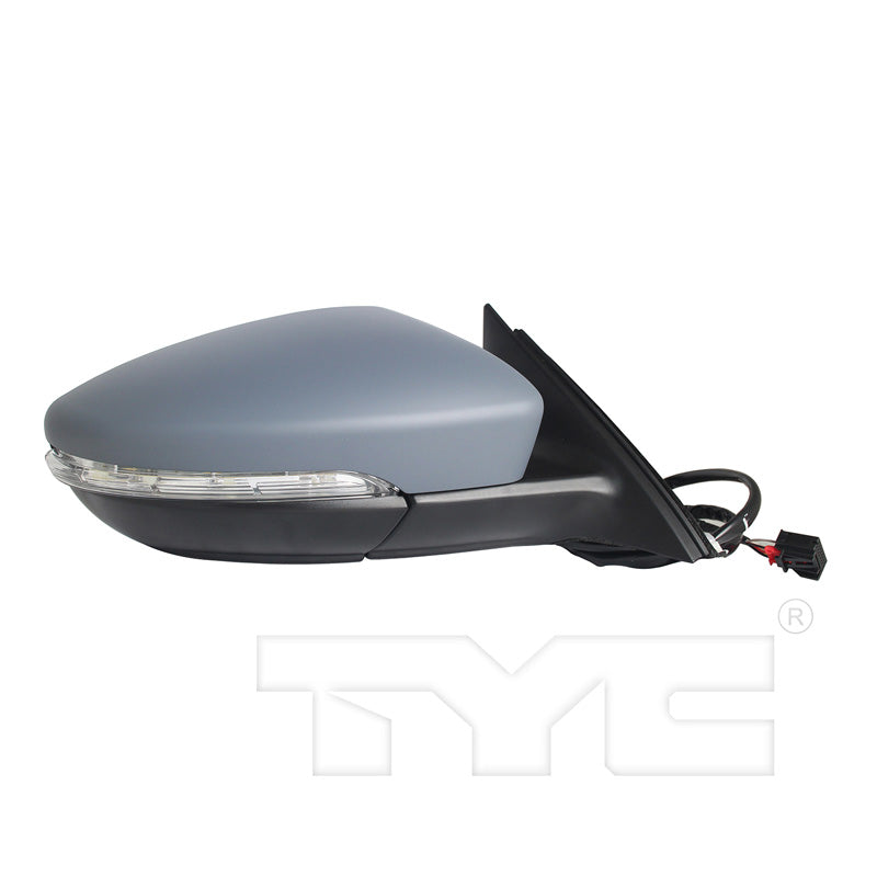Volkswagen Passenger Side Mirror with OEM #  561 857 508 BD 9B9 TYC #  8620341