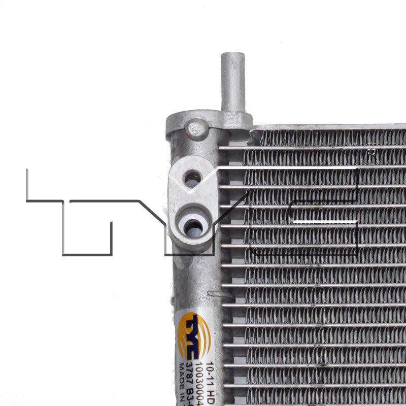 Honda A/C Condenser with OEM # 80110-TM8-A01 TYC #  3787