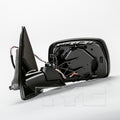 TYC Mirror for BMW X5 2000-2006 DRIVER Side OEM # 51 16 7 039 913