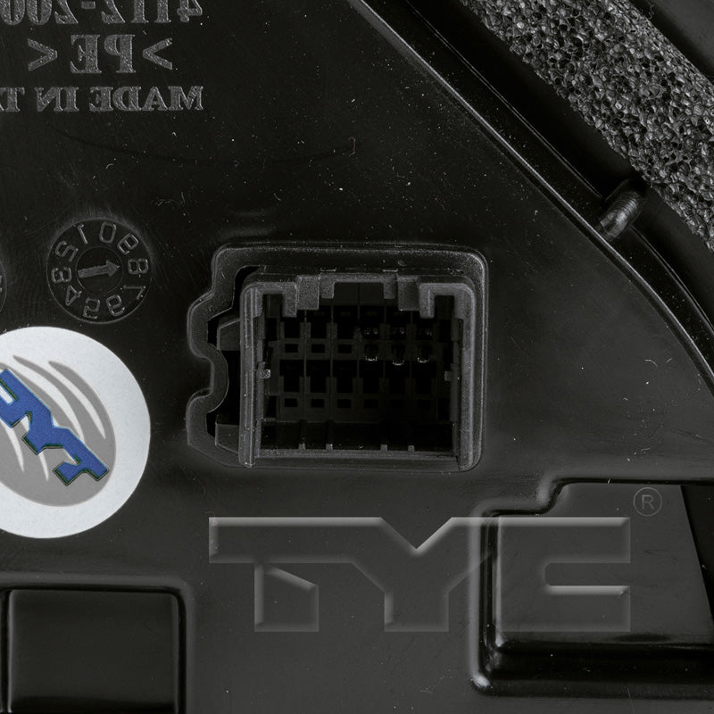 Hyundai Driver Side Mirror with OEM #  87610-0W110 TYC #  7750032