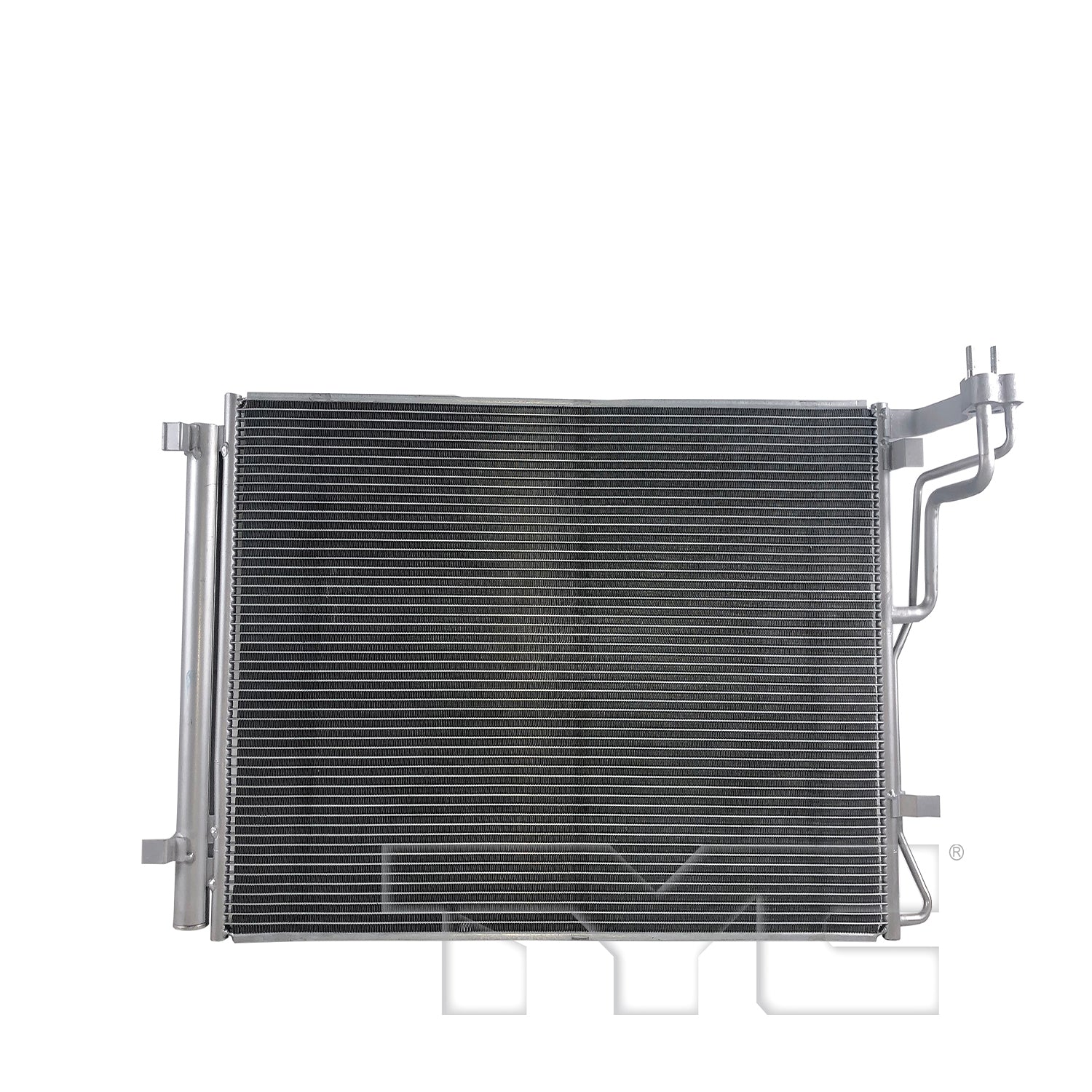 Hyundai A/C Condenser with OEM # 97606-J9220 TYC #  30149