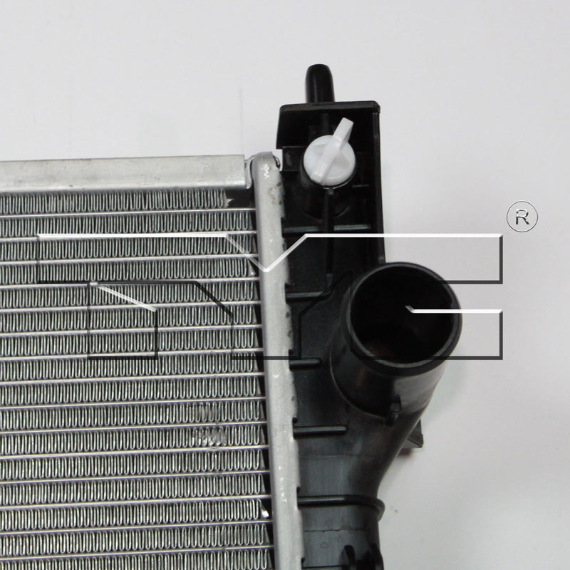 Ford Lincoln Radiator with OEM #  H2MZ 8005 V TYC #  13186
