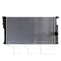 BMW Radiator with OEM #  17 11 8 673 370 TYC #  13571