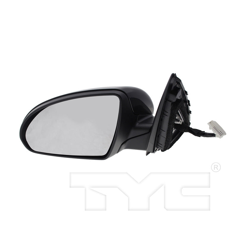 Kia Driver Side Mirror with OEM #  87610-D5040 TYC #  8170252