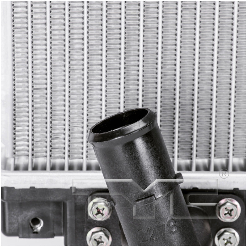 Mitsubishi Radiator with OEM #  MN153206 TYC #  2278