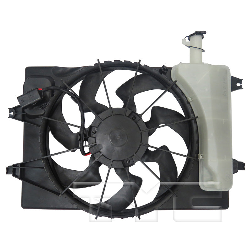 TYC Cooling Fan Assembly for Hyundai Veloster 2019-2021 OEM # 25231-B5300