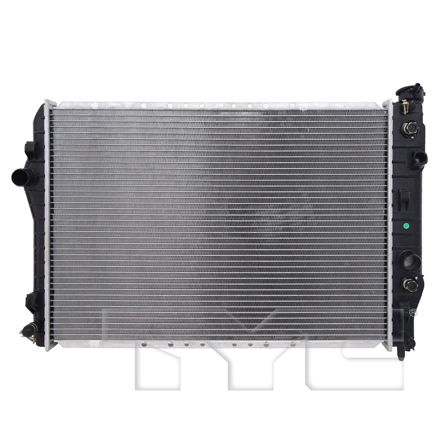 Chevrolet Pontiac Radiator with OEM #  52487150 TYC #  1486