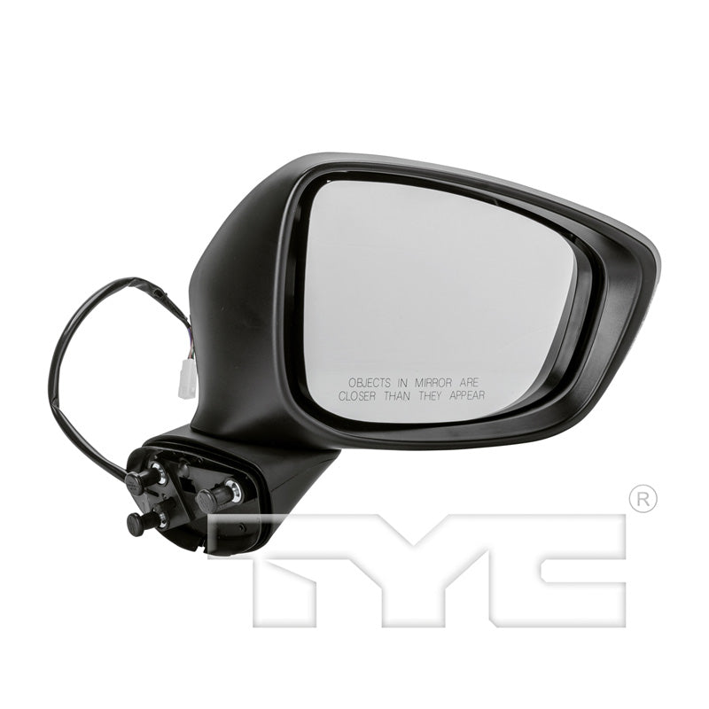 Mazda Passenger Side Mirror with OEM #  KD35-69-121H TYC #  6120041