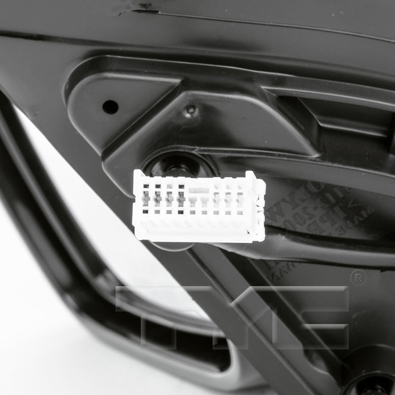 Hyundai Driver Side Mirror with OEM #  87610-3Q010 TYC #  7720242