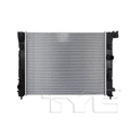 Nissan Radiator with OEM #  21410-5RB0B TYC #  13786