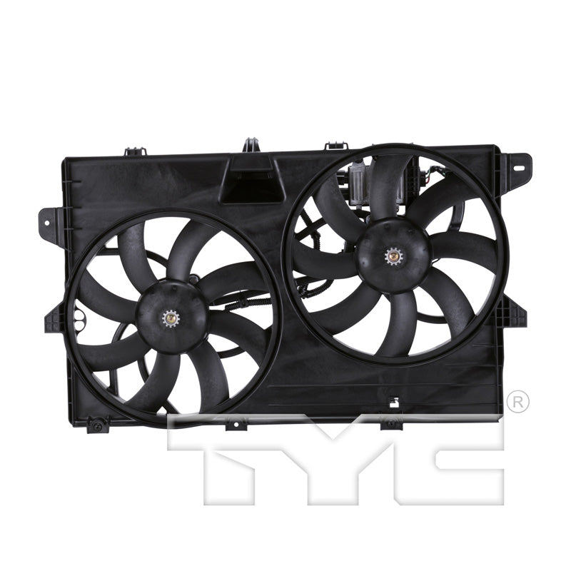 TYC Cooling Fan Assembly for Lincoln MKX 2007-2015 wo Tow OEM # 7T4Z-8C607-A