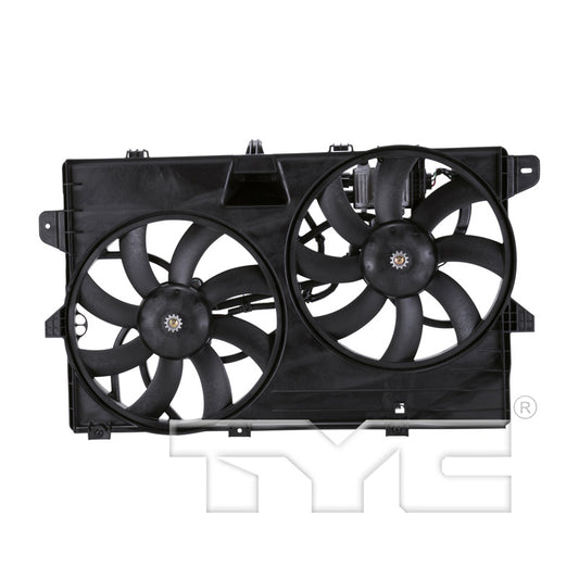TYC Cooling Fan Assembly for Lincoln MKX 2007-2015 wo Tow OEM # 7T4Z-8C607-A