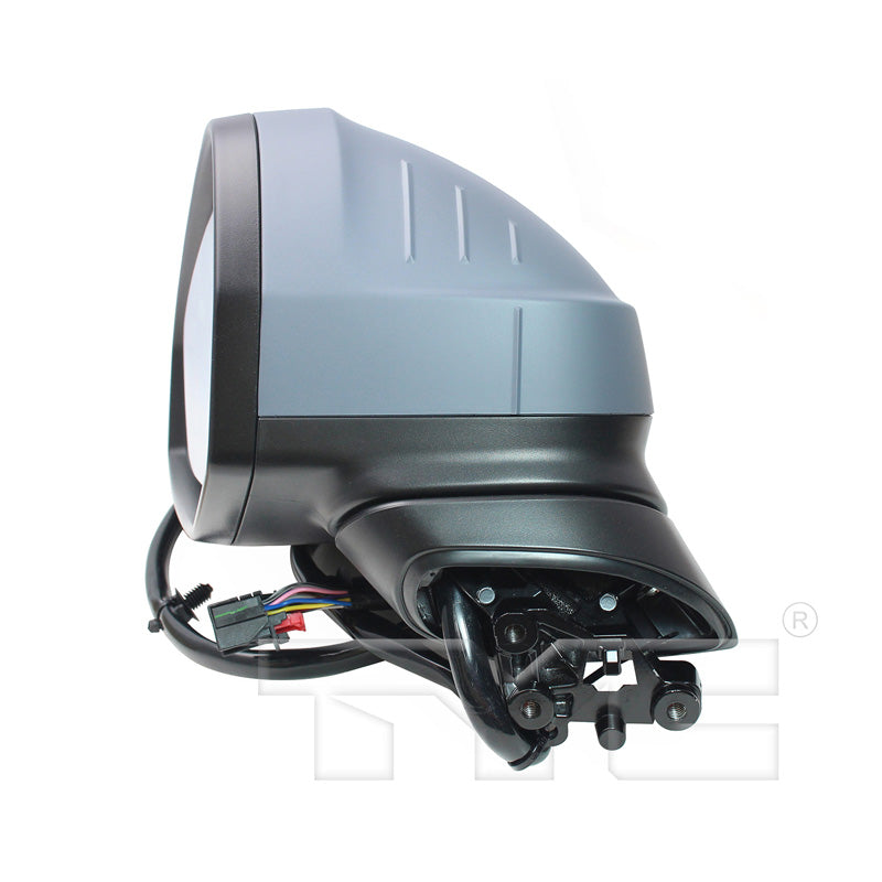 Audi Driver Side Mirror with OEM #  8W0857528GRU TYC #  8300152