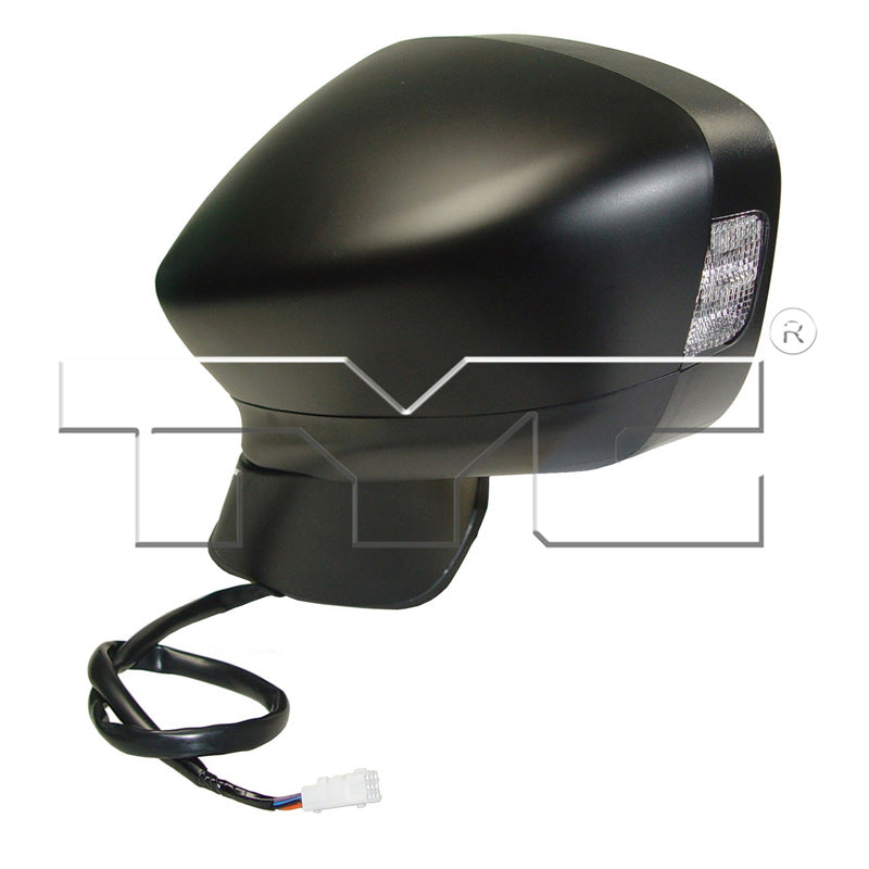Mazda Driver Side Mirror with OEM #  GHP9-69-181H TYC #  6110342