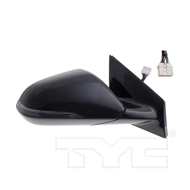 Hyundai Passenger Side Mirror with OEM #  87620-C2570 TYC #  7720871