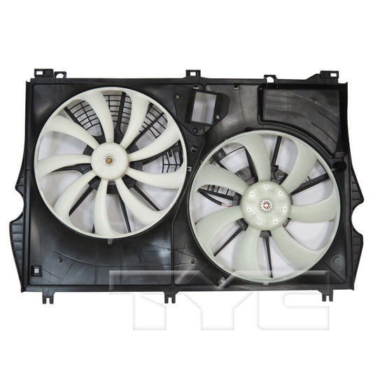 TYC Cooling Fan Assembly for Lexus RX350L 2018-2022 w/o TOC OEM # 16361-31470