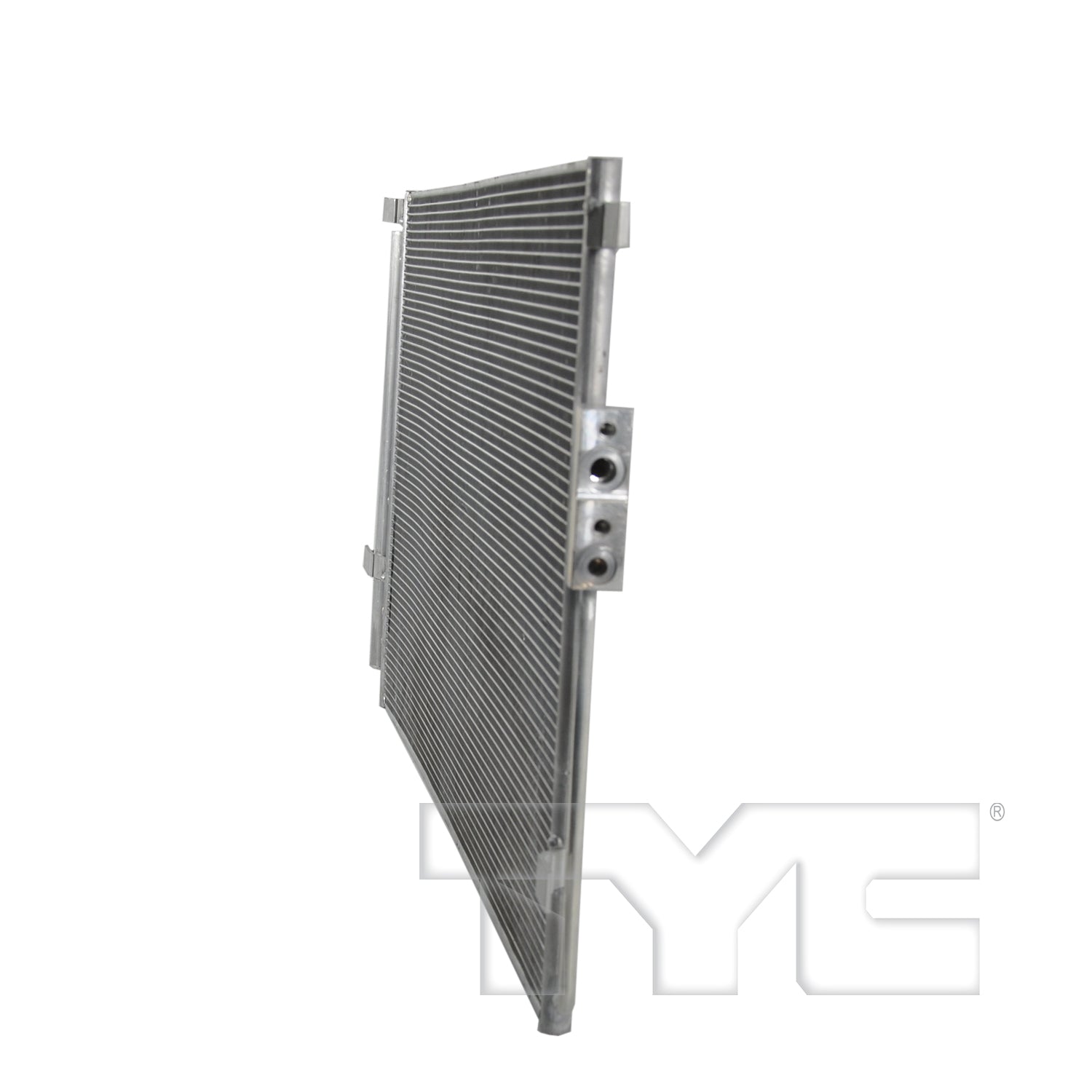 Hyundai A/C Condenser with OEM # 97606-S2500 TYC #  30142