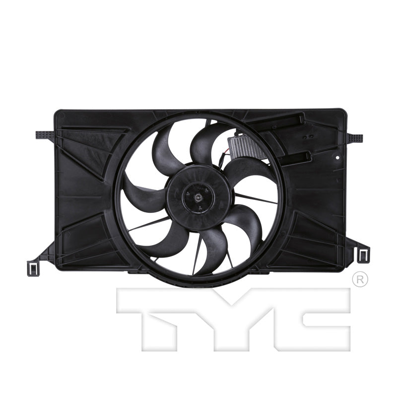 TYC Cooling Fan Assembly for Ford Focus 2012-2018 OEM # BV6Z-8C607-K