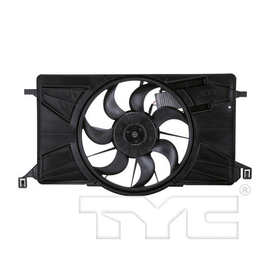 TYC Cooling Fan Assembly for Ford Focus 2012-2018 OEM # BV6Z-8C607-K