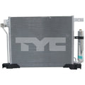Nissan A/C Condenser with OEM # 92100-3SP0A TYC #  30096
