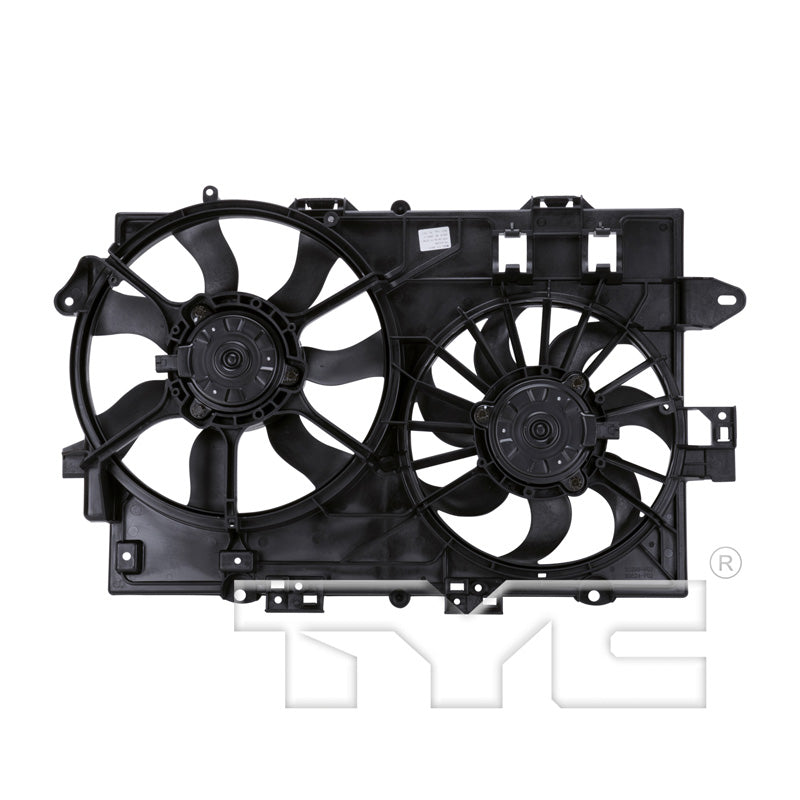 TYC Cooling Fan Assembly for Pontiac Torrent 2008 1st Design OEM # 19129813
